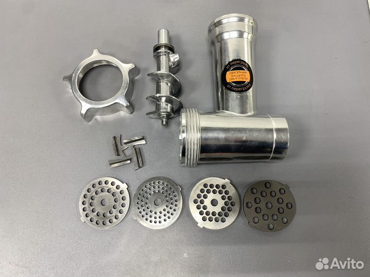 Шнек/корпус/решетки/нож мясорубки Redmond RMG-1222