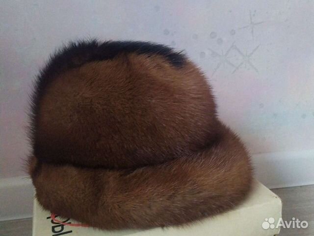 Шапка норковая женская