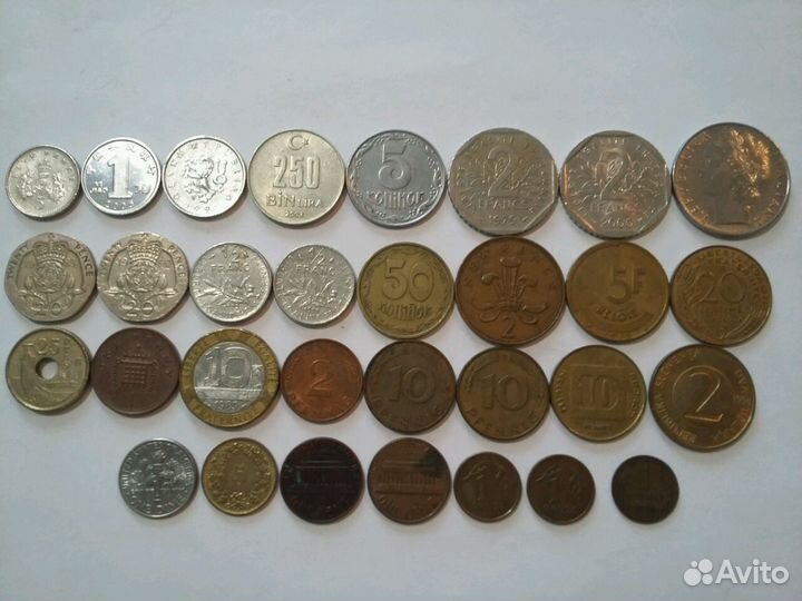 Монеты иностранные