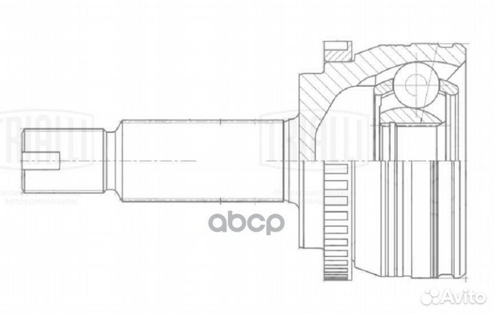 ШРУС GO0825 Trialli