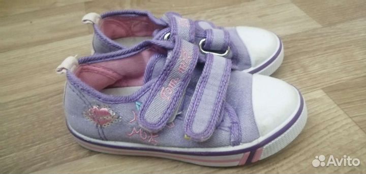 Кеды для девочки