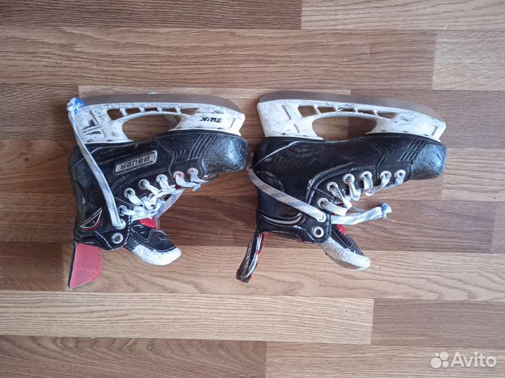 Хоккейные коньки бауэр детские