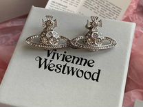 Серьги Vivienne Westwood золотые серебряные