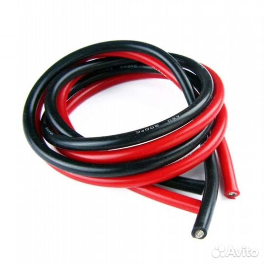 Провод AWG 12, луженая медь, силиконовая оболоч