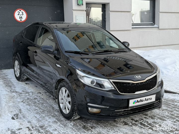 Kia Rio 1.6 AT, 2016, 129 000 км