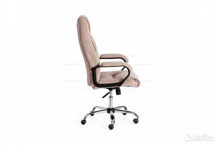 Кресло для руководителя Bergamo хром 19371