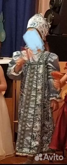 Карнавальный Костюм Снегурочки детский 110-116