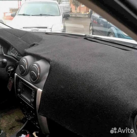 Накидка на панель Nissan Almera G15 2012-2018г кар