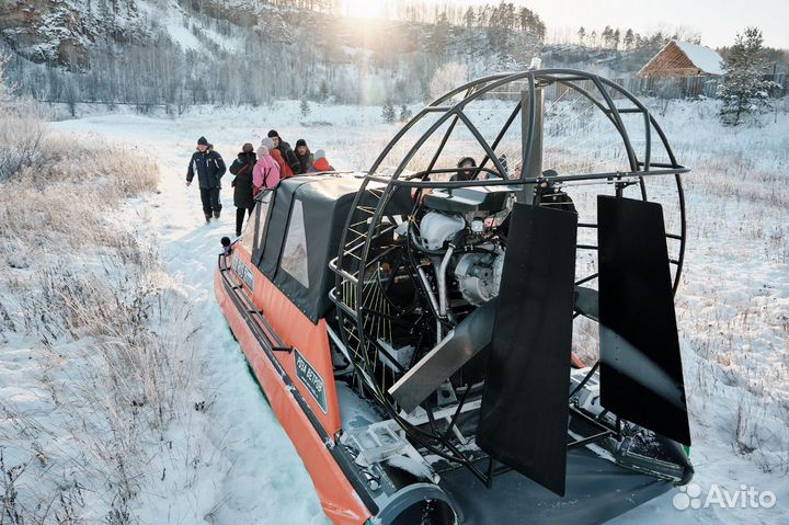 На Аэролодке по Айской долине (р. Ай)