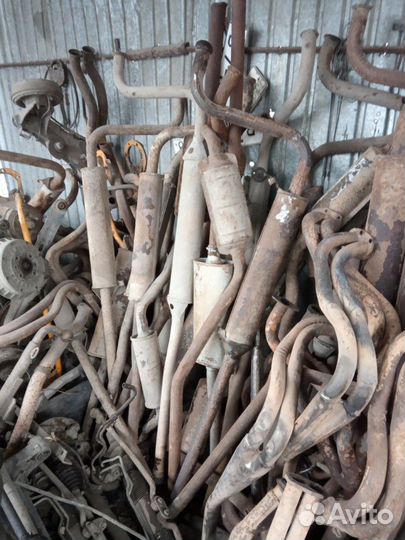 Глушитель резонатор приемная труба штаны ваз LADA