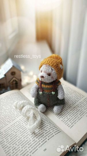 Мишка Тедди вязаный. Ручная работа