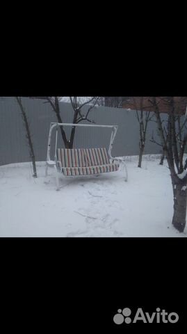 Садовые качели бу