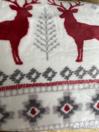 Плед флисовый