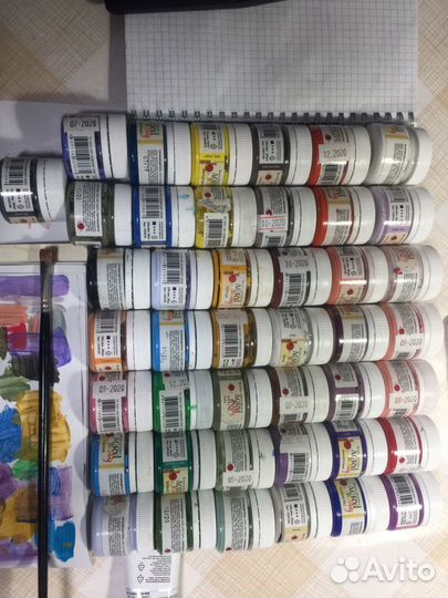 Детские акриловые краски