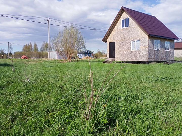 Дом 60 м² на участке 9 сот.