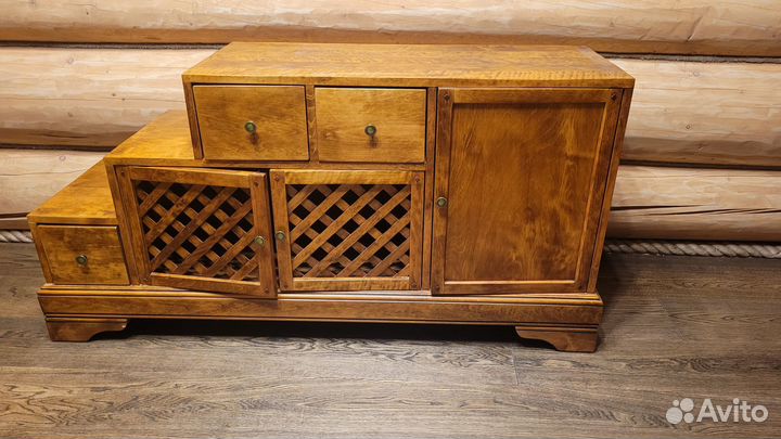 Тумба Луи Филипп массив ольхи