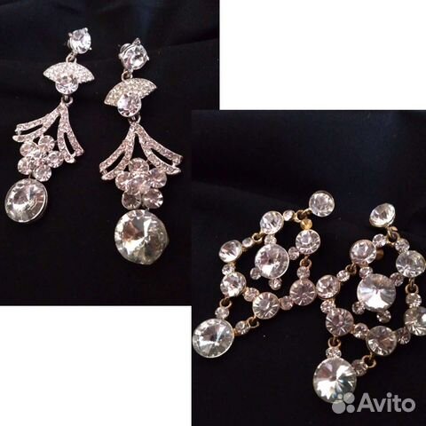 Серьги, бижутерия