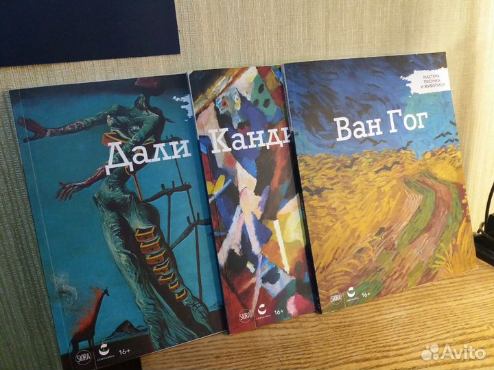 Коллекционное издание книг про художников