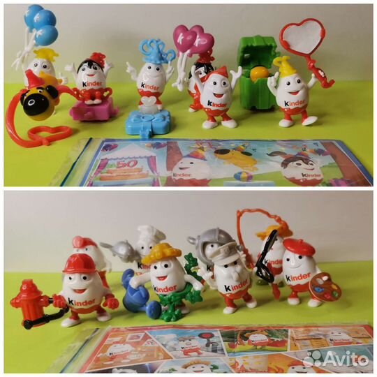 Полные серии киндер сюрприз