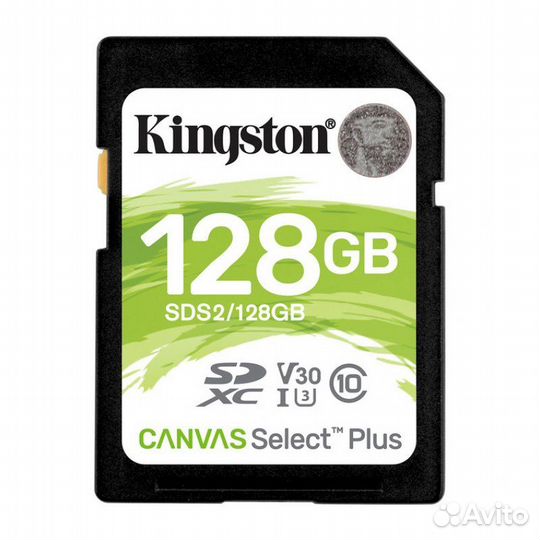 Карта памяти 128Gb Kingston Canvas Select Plus sdx