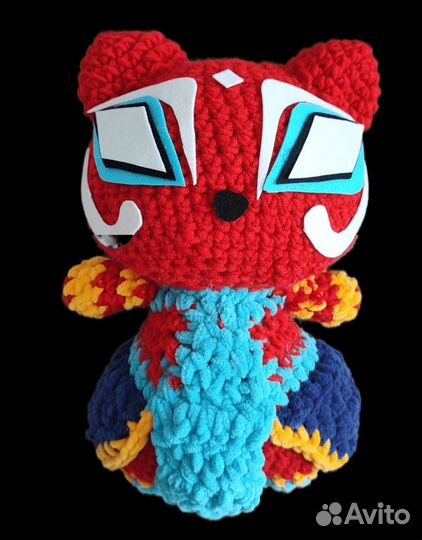 Игрушка вязаная Человек-паук (3 варианта )