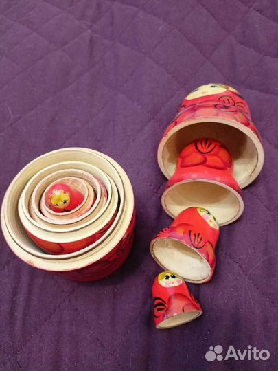 Матрешка СССР сувенир