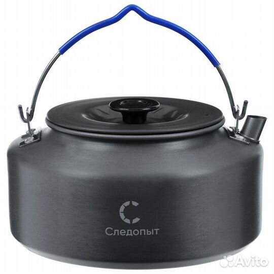 Чайник костровой «следопыт», 1,6 л, с анодированны