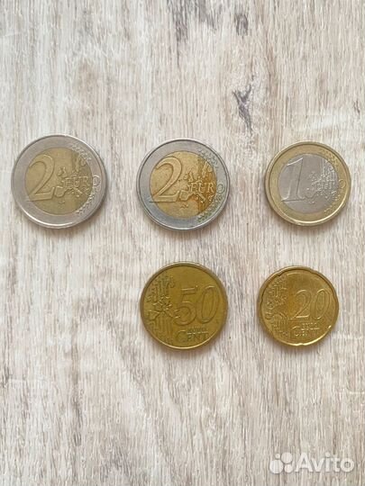 Монеты в коллекцию Европа