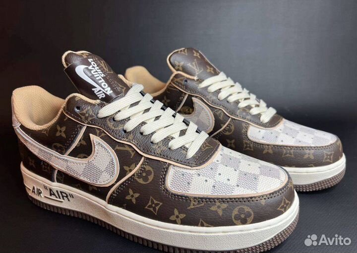 Кроссовки Louis Vuitton x Nike Air Force 1 Low