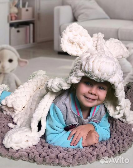 Коврик + плед