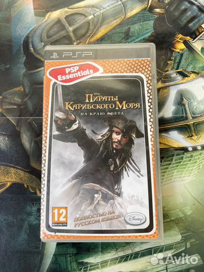 Пираты Карибского моря видеоигра для PSP