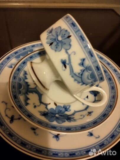 Чашка тройка чайная винтаж германия 1970 год