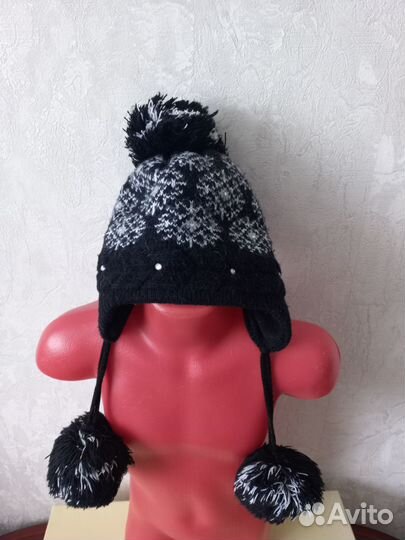 Шапка зимняя двойная шерсть