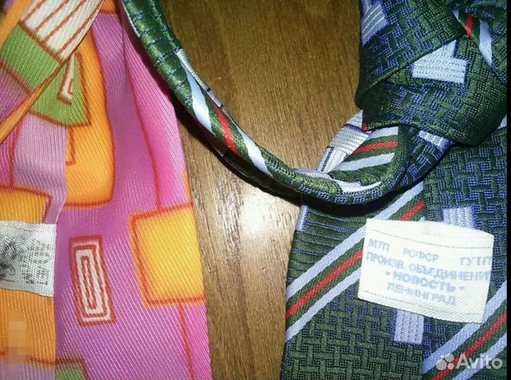 Галстук Хиппи 40 лет влксм, СССР
