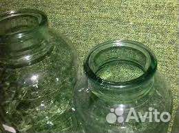 Старинные Банки стеклянные