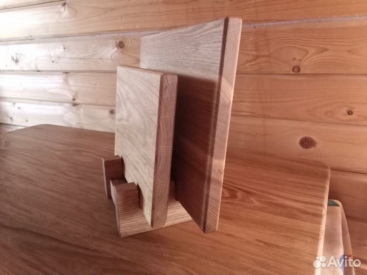 Доски разделочные на подставке. Дуб