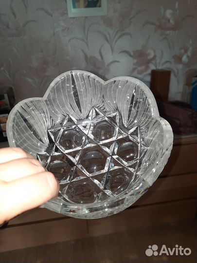 Хрустальная салатница