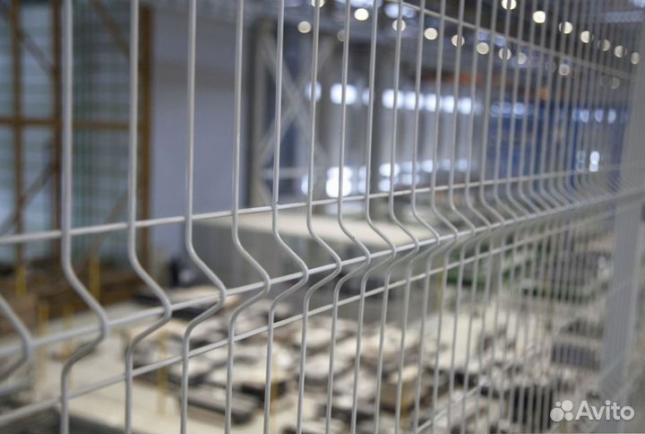 Забор из 3D сетки