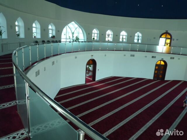 Перила для лестниц стекло