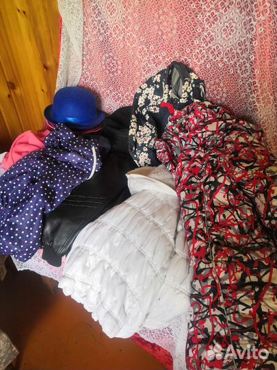 Большой пакет детских вещей