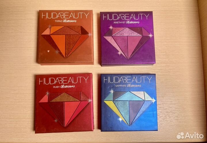 Тени huda beauty оригинал, покупала в иль де ботэ