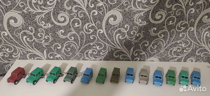 УАЗ заводной советский игрушечный