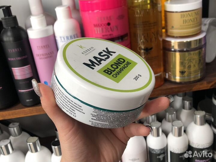 Оттеночная маска для волос в теплом и холодном отт