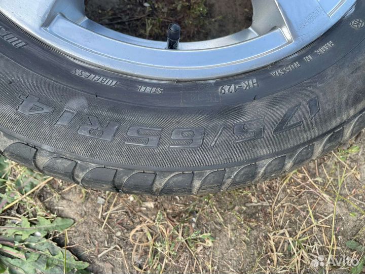 R14 КАМА NT 101 175/65, PCD 4x98 DIA 60.06