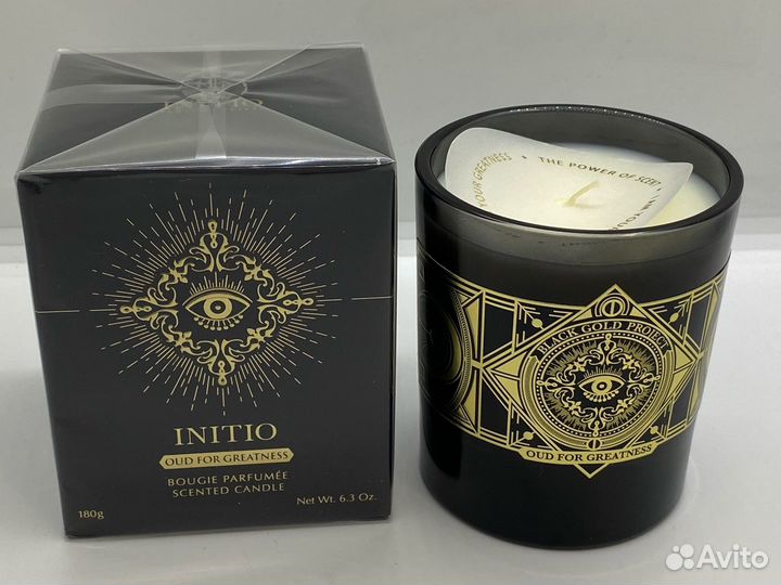 Свеча Initio Oud For Greatness 30gr-180gr оригинал