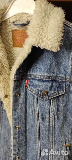 Джинсовая куртка женская levis