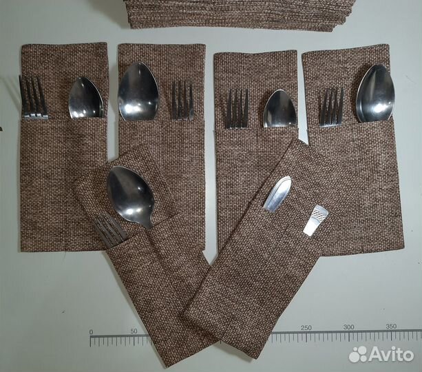 Куверты. Конверты для столовых приборов. Новые