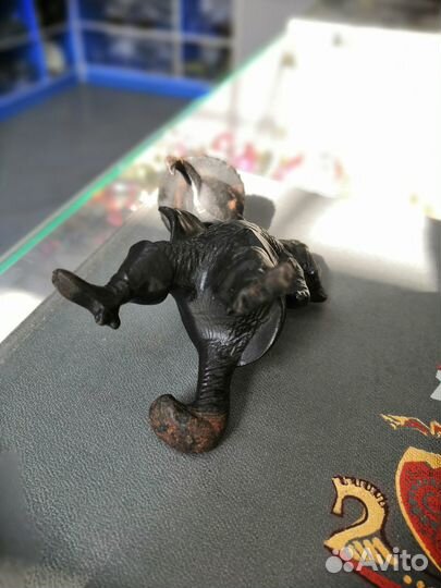 Подсвечник СССР чугун кот В сапогах