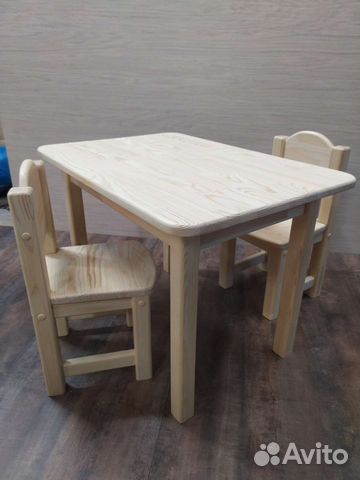 Стол и стул детский