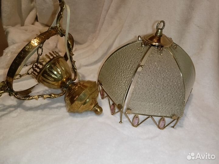 Люстра Керосинка Винтаж ГДР